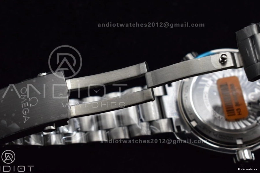 Dial VSF Planet Co-Axial Super 43.5mm GMT Blue Bracelet on Best Stretchable 1:1 Ocean 1014 Clone Bezel SS Blue A8605 600M Ceramic Edition 0814